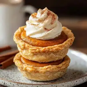 Mini Pumpkin Pies - featured image