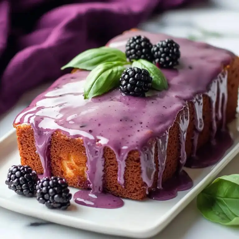 Blackberry Pound Cake Recipe - featured image