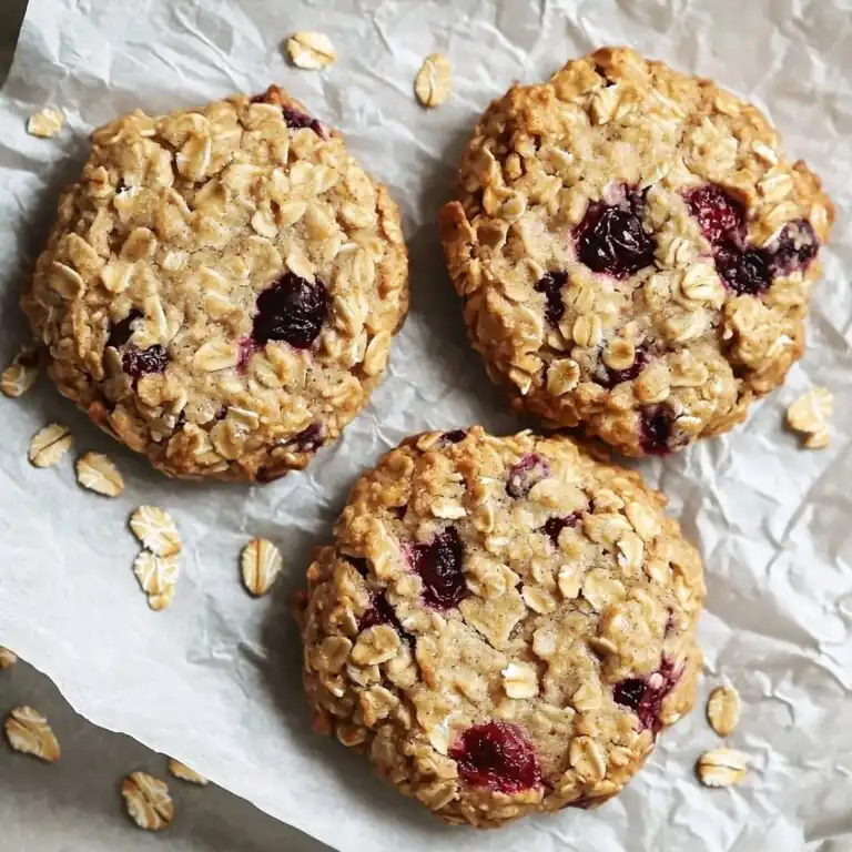 Blackberry Oatmeal Walnut Breakfast Cookies - featured image