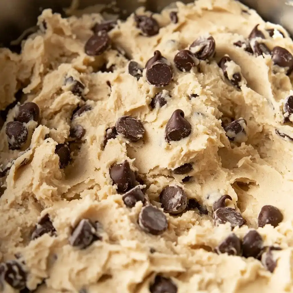 Yogurt Chocolate Chip Cookies - step by step
