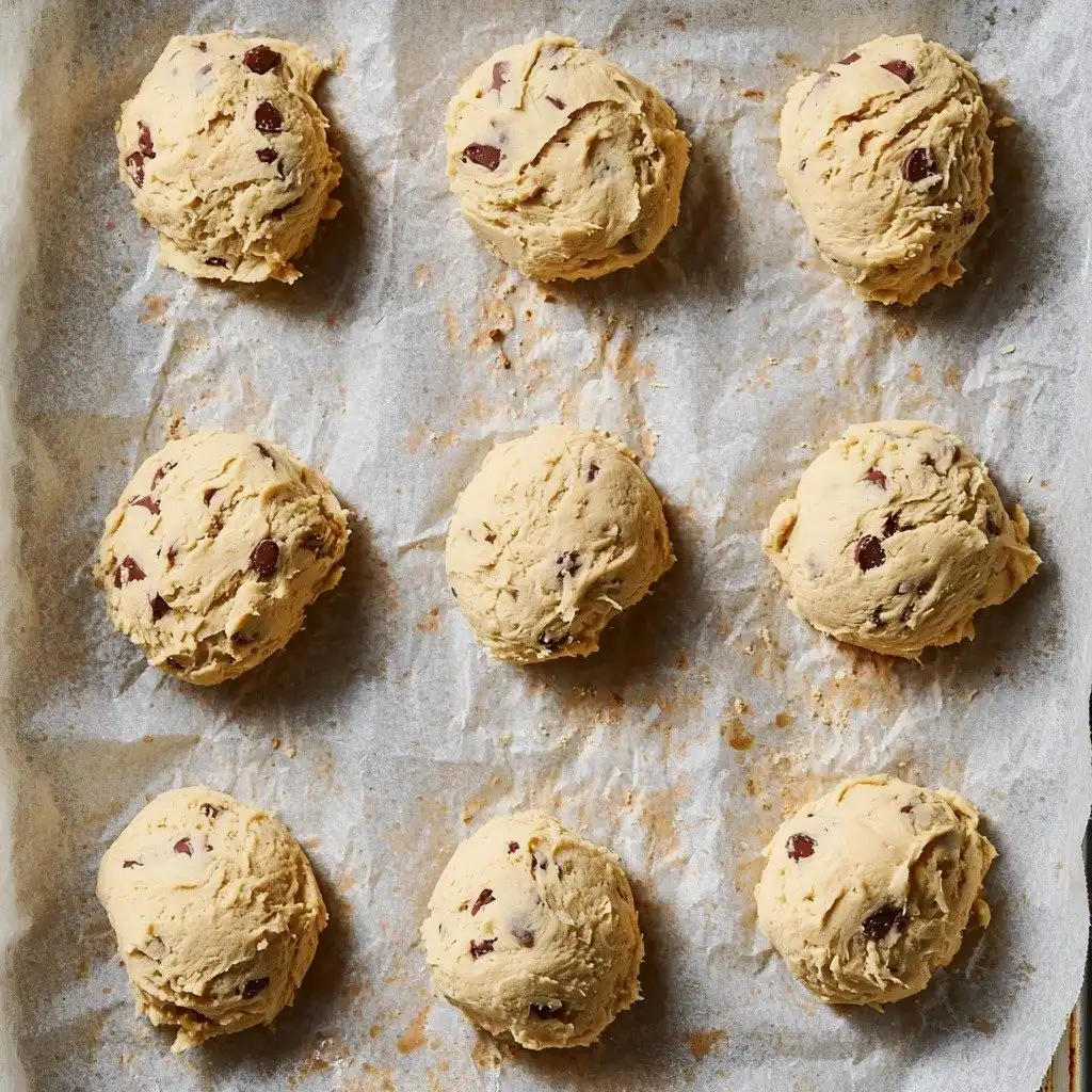 Salted Caramel Toffee Cookies! - step by step