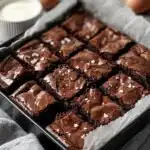 Irresistible High Protein Greek Yogurt Brownies - featured image