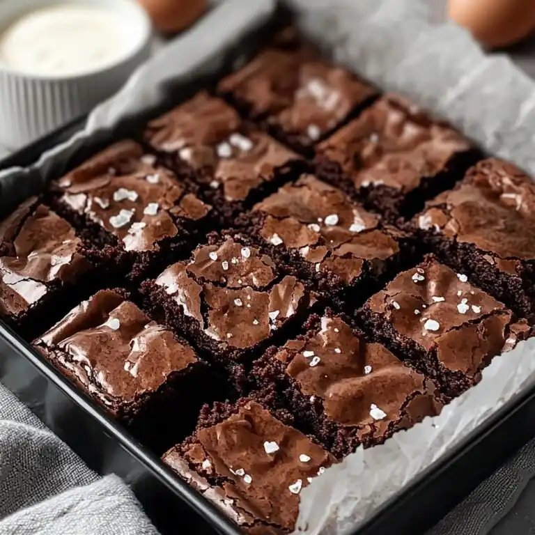 Irresistible High Protein Greek Yogurt Brownies - featured image