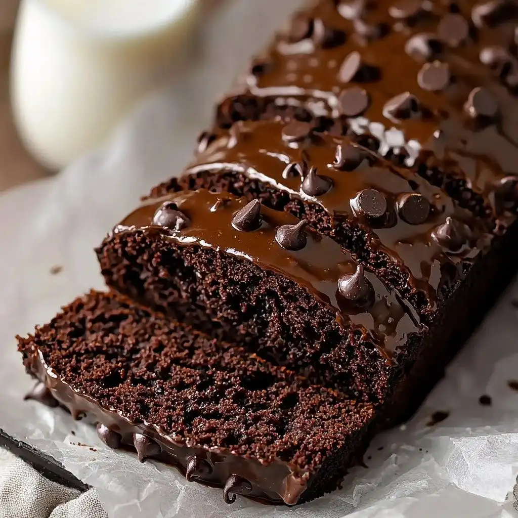 Healthy Chocolate Banana Bread - step by step