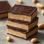 No-Bake Peanut Butter Protein Bars - featured image