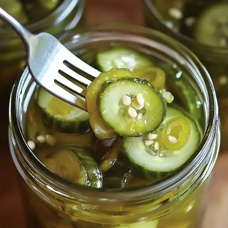 Granny's Bread and Butter Pickles Recipe - featured image