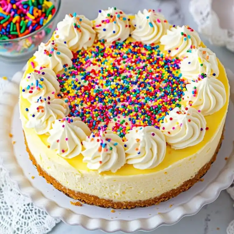 Funfetti Cheesecake - featured image