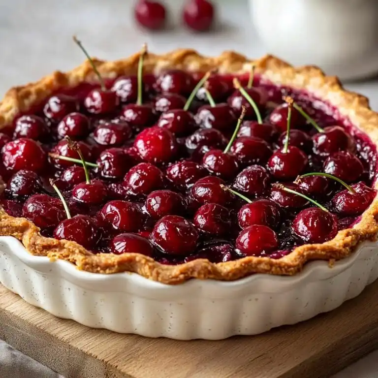 German Cherry Cake - featured image