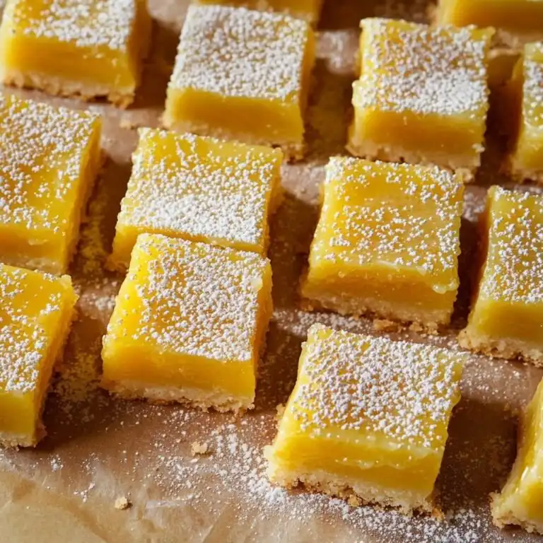 Easy Lemon Bars with Crisp Shortbread Crust - featured image
