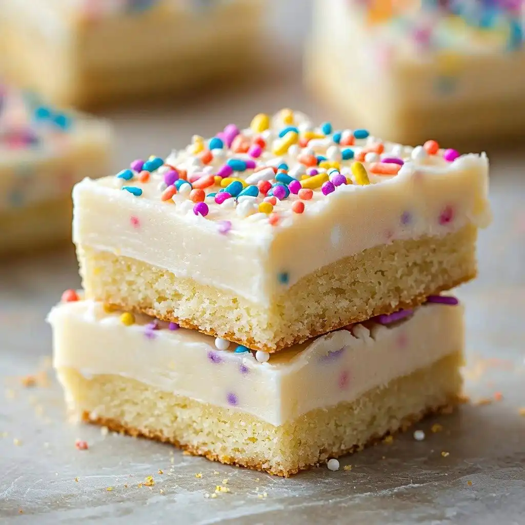 Easy Sugar Cookie Bars - step by step