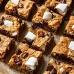 S'mores Cookie Bars (Recipe + Video) - featured image