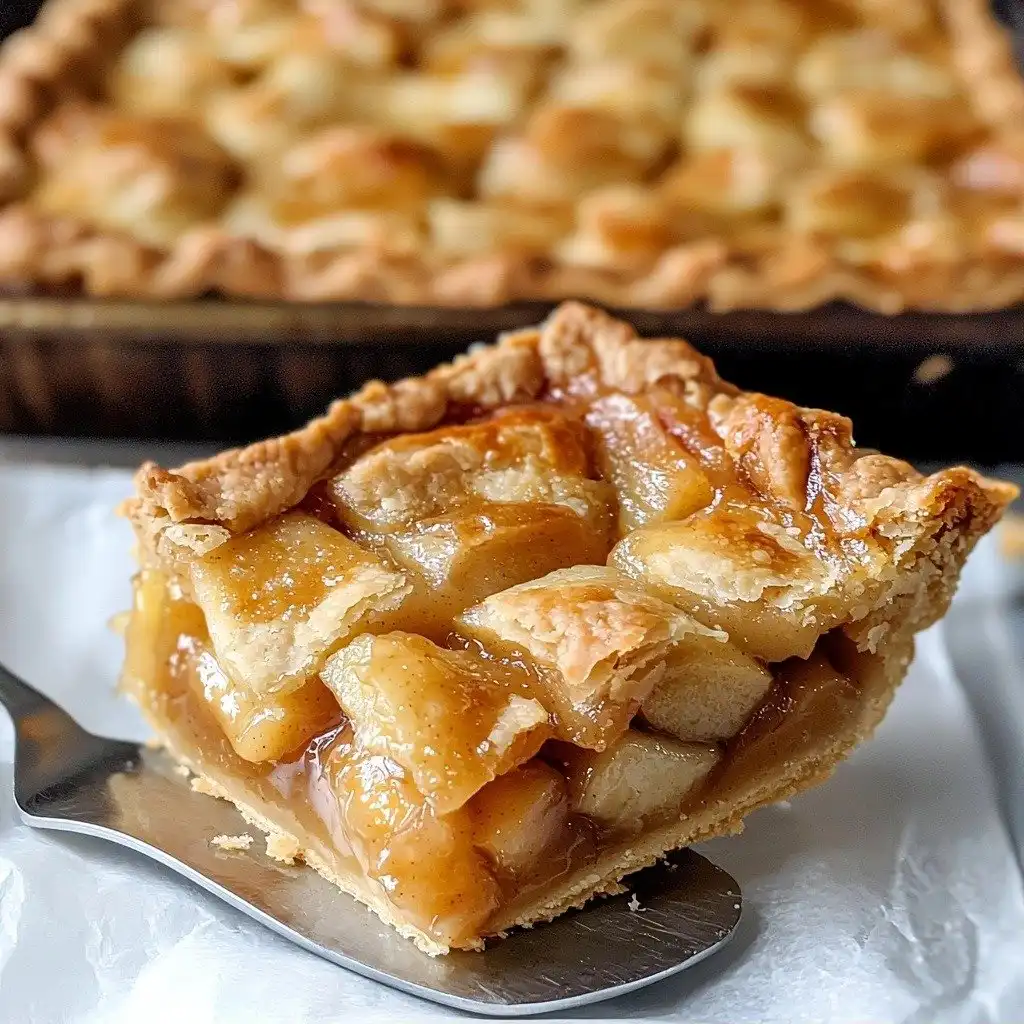 Apple Slab Pie - step by step