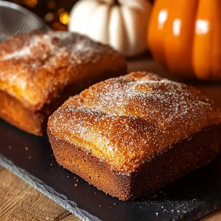 Cinnamon Swirl Pumpkin Bread Mini Loaves - featured image