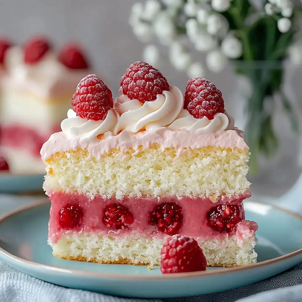 Jello Poke Cake - step by step