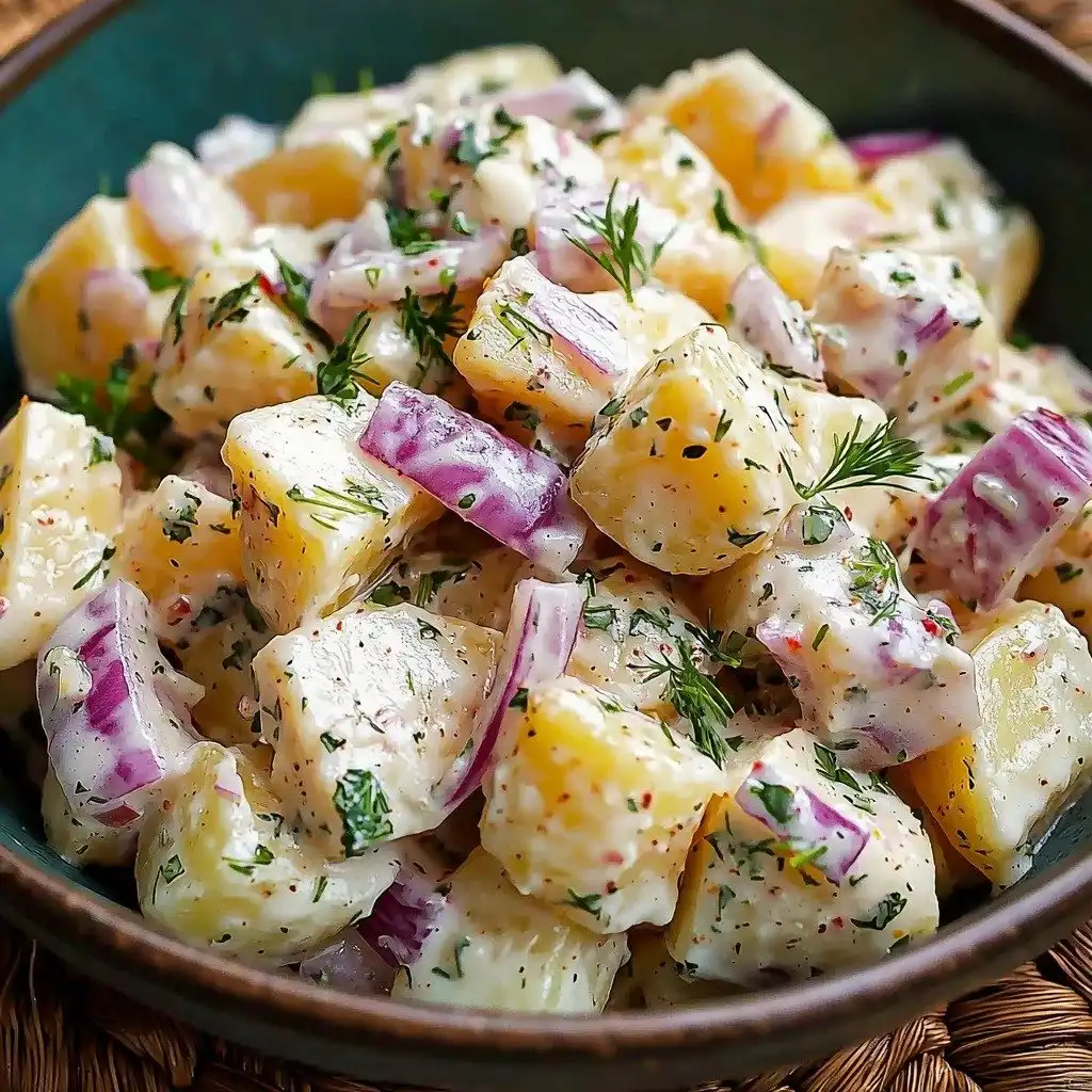 Jamaican Potato Salad - step by step
