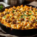 Sloppy Joe Ground Turkey Casserole - featured image