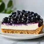 No Bake Blueberry Cheesecake