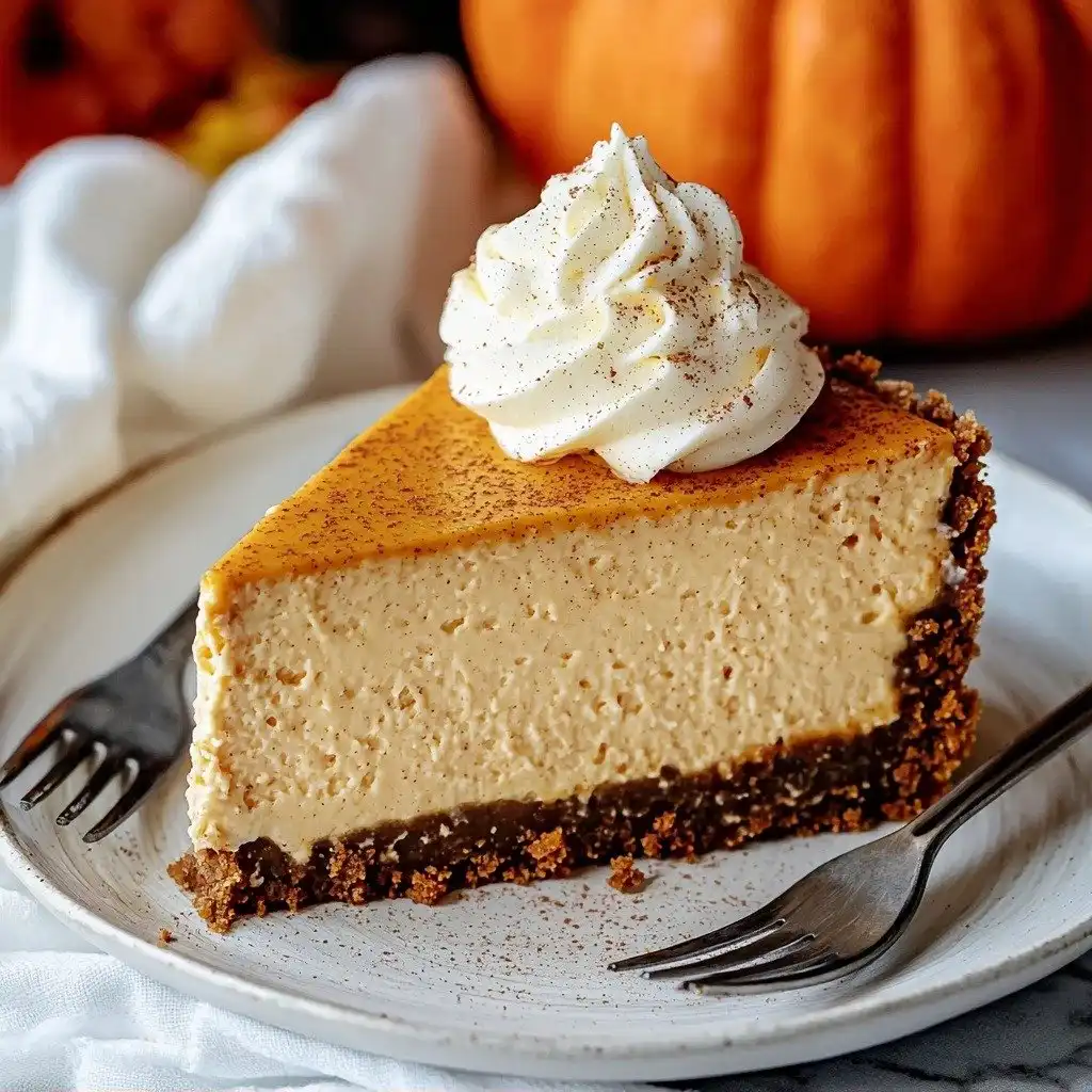 No-Bake Pumpkin Cheesecake - step by step