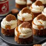 No Bake Mini Biscoff Cheesecakes