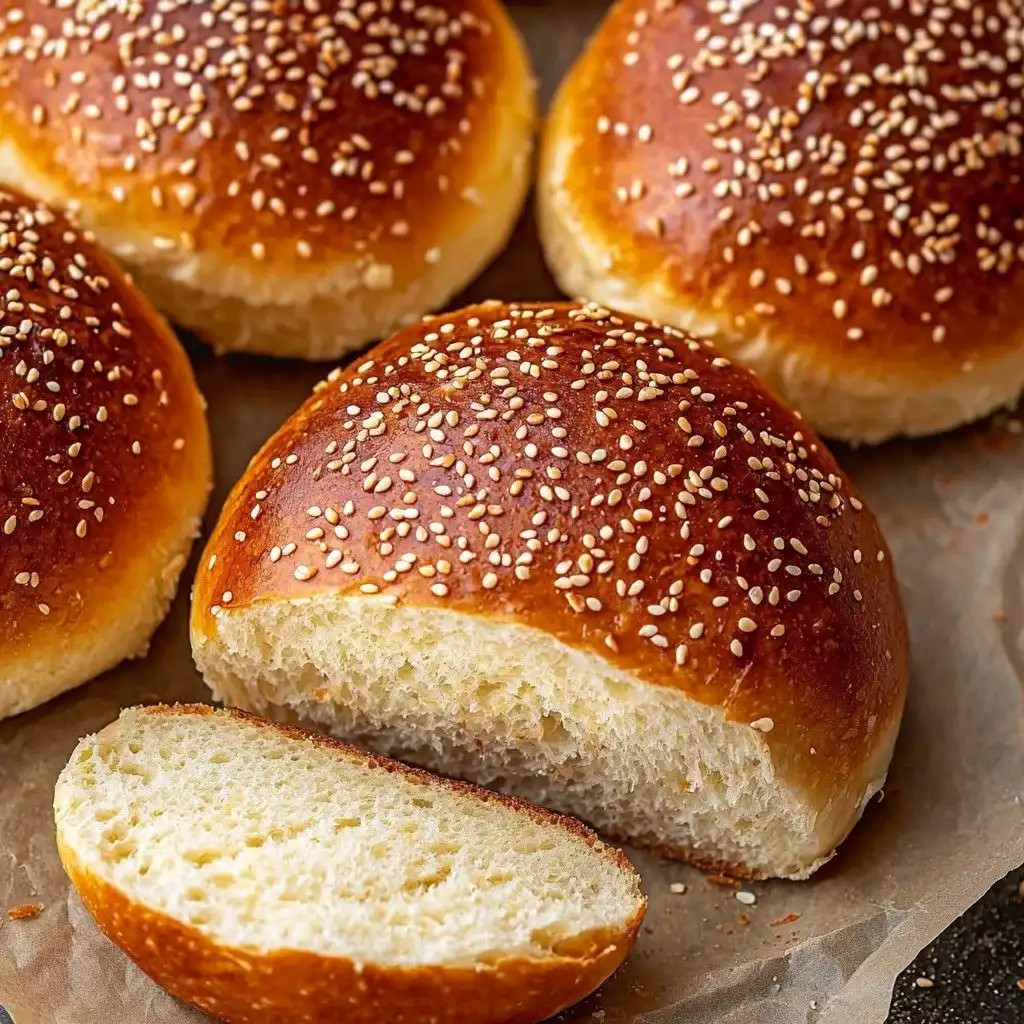 Gluten Free Burger Buns - step by step