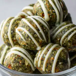 Matcha No Bake Energy Bites (Gluten & Dairy Free, Vegan, Paleo)