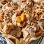 Southern Peach Cobbler Cinnamon Rolls